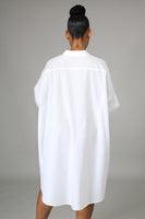 Ocean Soul Dress (White/Multi)